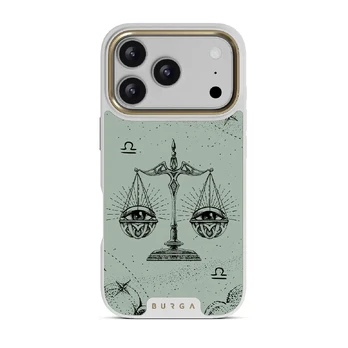 Libra - iPhone 17 Pro Case, Elite Light (MagSafe) / Gold / Turquoise