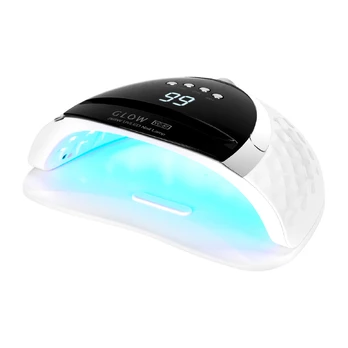 Profesionali UV/LED nagų lempa manikiūrui Glow YC57 RN (balta) 268W
