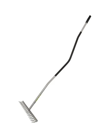 AW-Tools AWTOOLS GRĖBLYS SU KOTU, LENKTAS, 16 DANTŲ