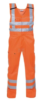 Kombinezonas, S dydis, gero matomumo, oranžinis, „Hydrowear“
