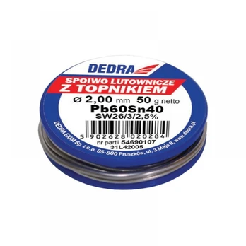 Dedra Lut su artilerija Pb60Sn40 2mm 50g - 31L42005