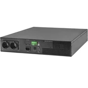 UPS for RACK, 1kVA 1000W. PF 1.0, LCD kaina