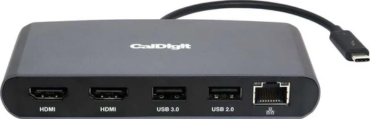Šakotuvas „CalDigit Mini Dock Thunderbolt 3“ stotis / replikatorius (CD-TB3-MiniDock-HM)