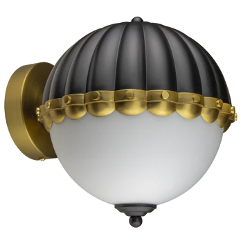 Šviestuvas sieninis Cosmo Light Pralines W01244BK, 40 W, E27