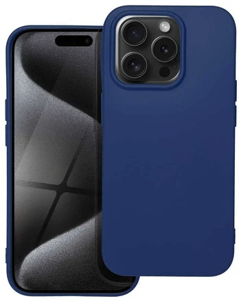 Dėklas Oem SOFT Case for IPHONE 15 PRO dark mėlynas