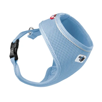 Curli Basic Air-Mesh Light Blue Šuns petnešos