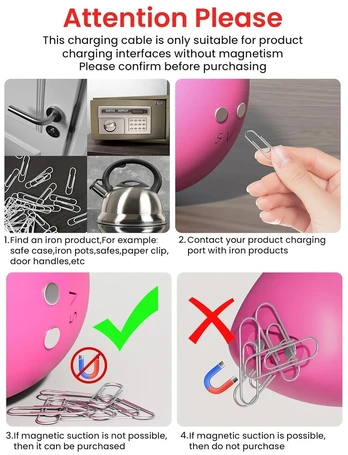 Magnetinis Usb įkrovimo laidas Bicmice 5mm