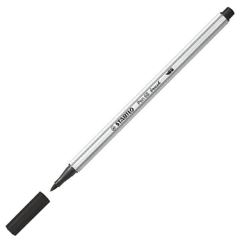 Teptukinis flomasteris Pen 68, juodas