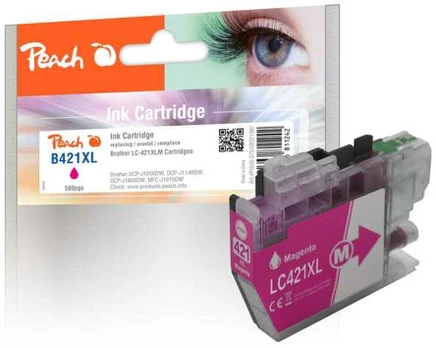 Peach Tusz Brother LC-421XL magenta kompatybilny