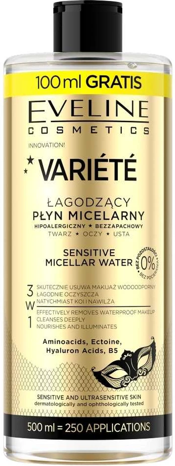 EVELINE VARIETE Raminantis minceliarinis skystis 500ml