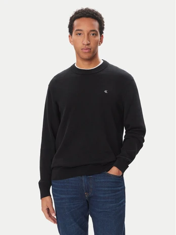 Calvin Klein Jeans Megztinis LV04RH325G Juoda Regular Fit
