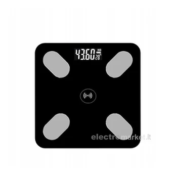 Svarstyklės išmaniosios Smart Scale ZZJK Bluetooth 4.0