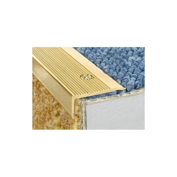Profilis Effector A22 laiptams žalvarinis 33.5x15mm | 200cm