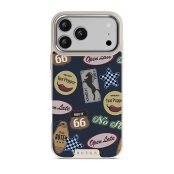 Open Late - iPhone 17 Pro Max Case, Elite Light (MagSafe) / Silver