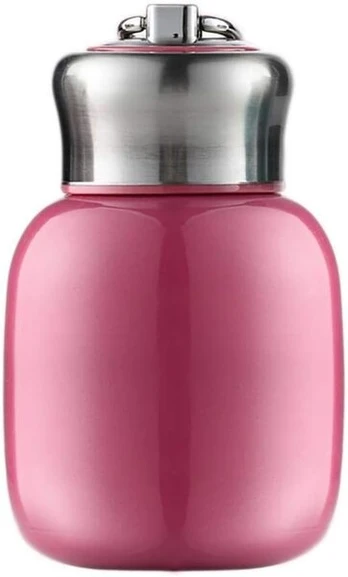 Mielas vandens buteliukas - 200 ml - vakuuminis - rožinis