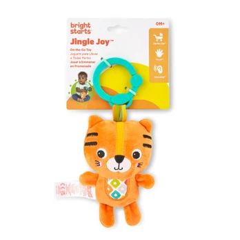 BRIGHT STARTS veiklos žaislas žaislas Jingle Joy Tiger, 12949