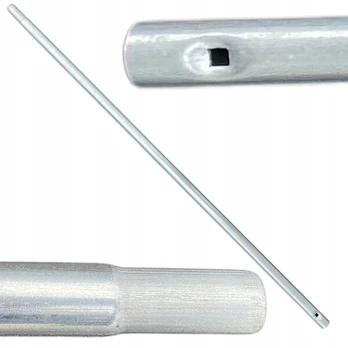 Apatinis batuto stulpas, ilgis 115 cm, viena BEAMAR tvirtinimo skylė