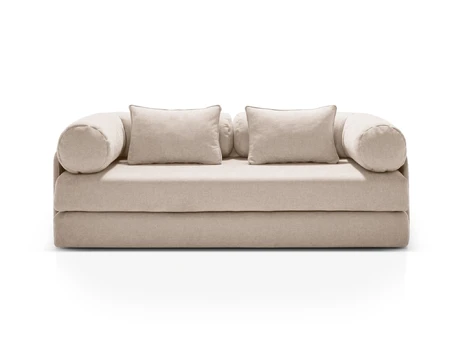 Sofa With Bed Function, "Dreamy", 3 Seats, 206x95x70, Beige