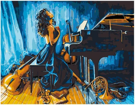 Omaart At the piano