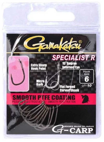 Kabliukai Gamakatsu G-Carp Specialist R