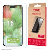 Ekrano apsauga TOTI TEMPERED iPhone 16/15 Pro/15 kaina