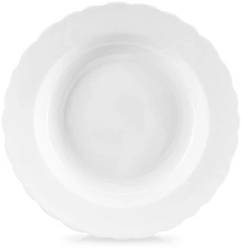 Porcelianinė pietų lėkštė, 350 ml