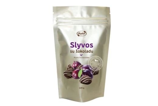 Slyvos su šokoladu, 120g