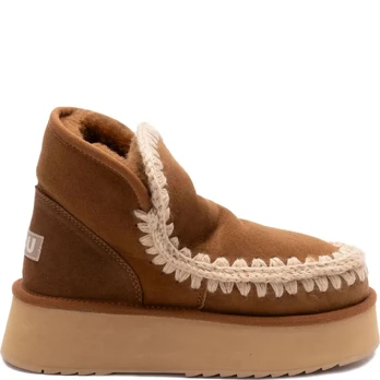 Aulinukai moterims, Pilka, Mini eskimo platform boot