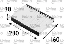 Filtras, salono oras VALEO 698255