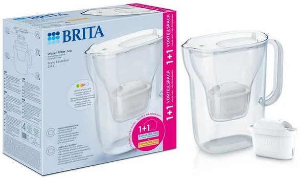 Brita Style Essential baltas +2MXPRO PP&LEXP