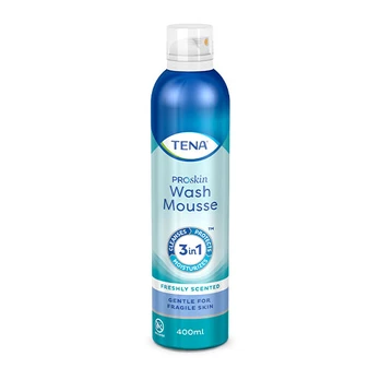 TENA prausimosi putos WASH MOUSSE, 400 ml