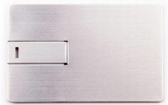 Metalinis Usb atmintukas 1 Gb sidabrinis su graviravimu