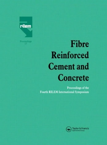 Fibre Reinforced Cement and Concrete