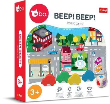 bo. Žaidimas "Beep! Beep!"
