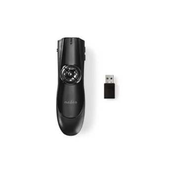 Pelė Nedis WLPSRL101BK lazerinis Presenter Wireles