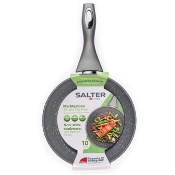 Salter BW02762G1EU7 Marblestone keptuvė, 20 cm, pilka