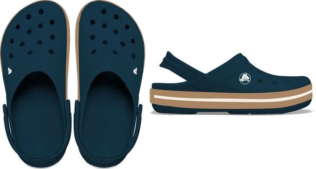 Crocs™ Crocband Gum Clog Navy - 37,5