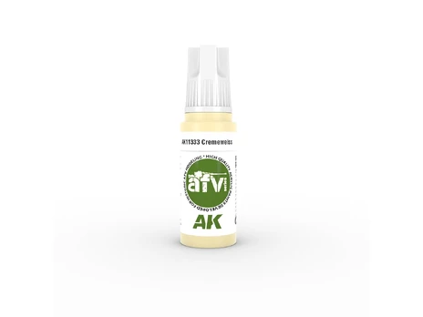 AK Interactive - Cremeweiss – AFV 3rd generation Akriliniai dažai, 17ml, AK11333