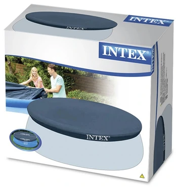 INTEX Easy Set baseino uždangalas, 366cm, mėlynas