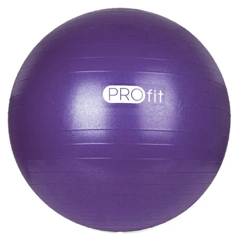 Gimnastikos Kamuolys "Profit" 85cm Violetinis Su Pompa DK 2102