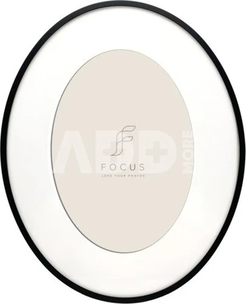 Focus Aster Oval Juodas 24,6x30,6/PP 18x24