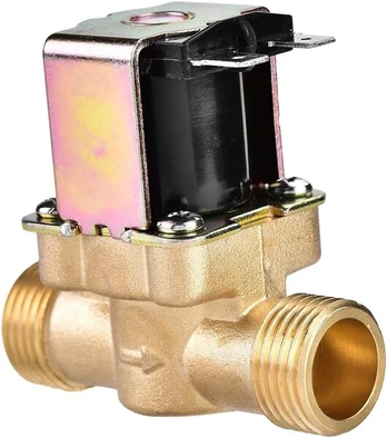 1/2 colio Dc 24v paprastai uždaromas magnetinis vožtuvas vandeniui