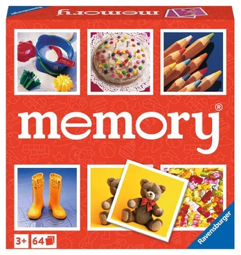 Ravensburger atminties žaidimas „Junior memory®“, 2–8 žaid., nuo 4 m.