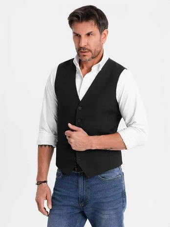 men's vest - dark pilka