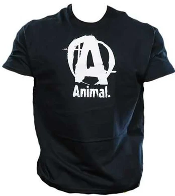 Universal Nutritions Universal Animal Basic Logo Tee Marškinėliai juodi (S dysis )