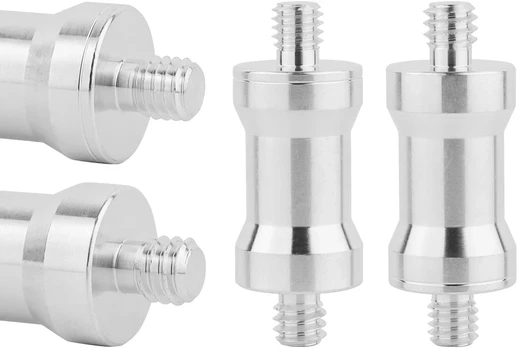 Aliuminio adapteris 1/4" į M6 stovui, lempai