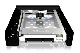 Icy Box RaidSonic IB-2217aStS HDD/SSD korpusas Juodas 2.5/3.5" kaina