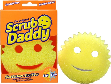 Kempinė valymui Scrub Daddy 622222, geltona