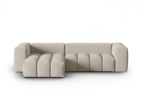 Modular Left Corner Sofa, "Verona", 3 Seats, 260x145x70 Made in Europe