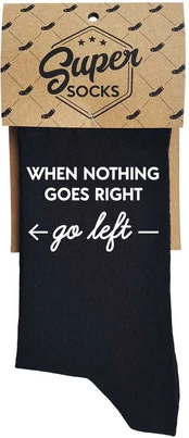 Kojinės "Go left"